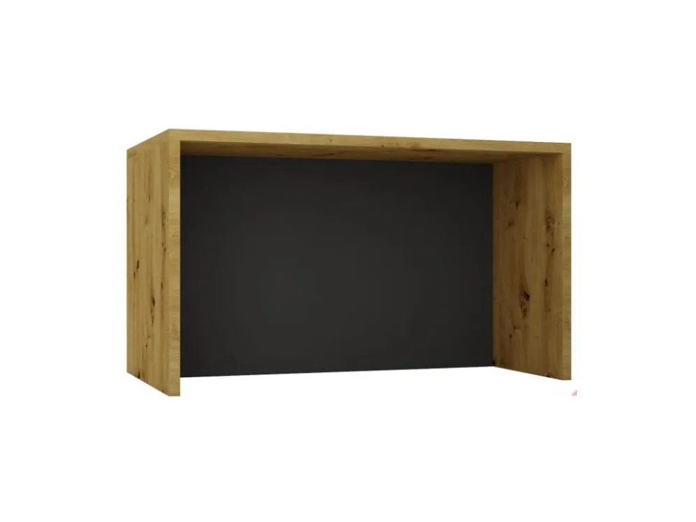 Wyspa kuchenna 140 cm dąb artisan/szara wolnostojąca I sklep meblowy MIRAT.