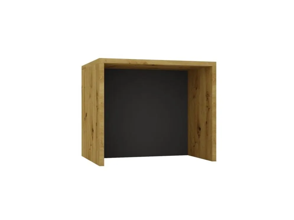 Wyspa kuchenna 90 cm dąb artisan/szary nowoczesna I sklep meblowy MIRAT.