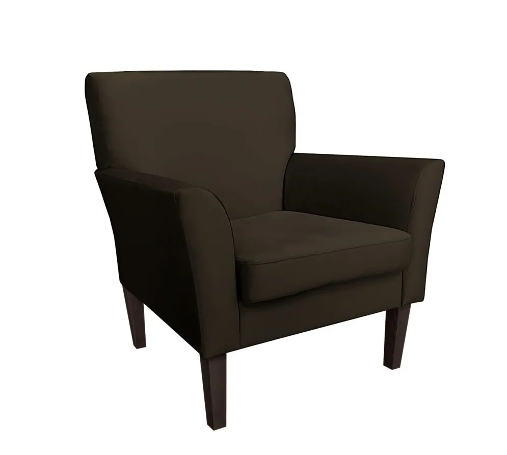 Fotel PIRO MG VELVET brązowy tapicerowany aksamitem | MIRAT. styl GLAMOUR