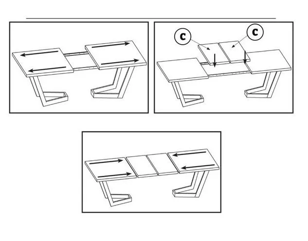 Stół rozkładany MASSIVE 3 160(250)x90 dąb naturalny rozsuwany I sklep meblowy MIRAT. styl SKANDYNAWSKI