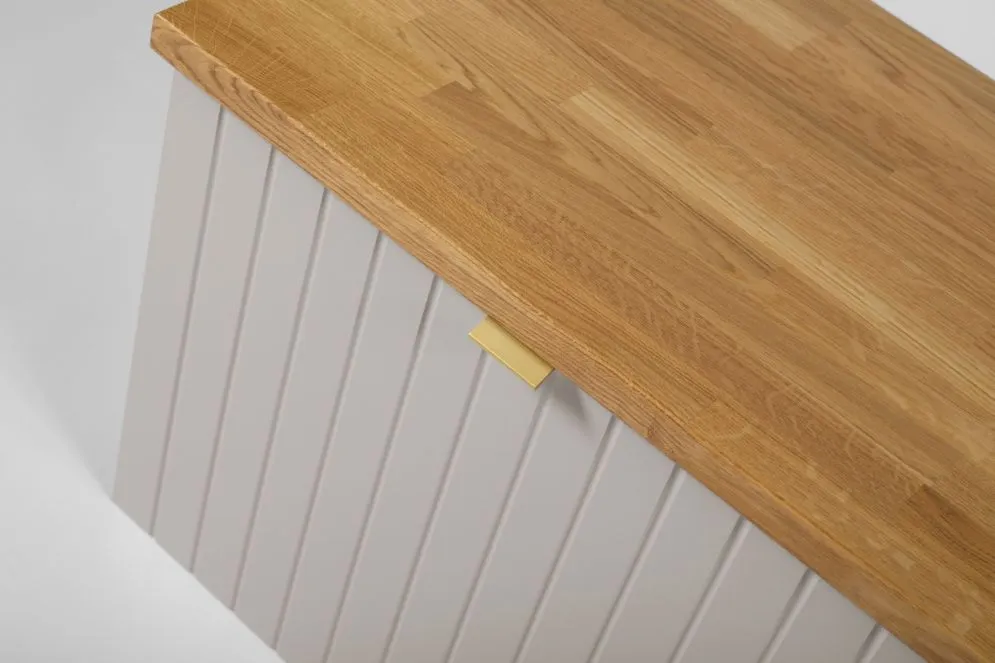 Szafka pod umywalkę HARMO 80 cm kaszmirowa półmat wisząca | MIRAT kolekcja HARMO