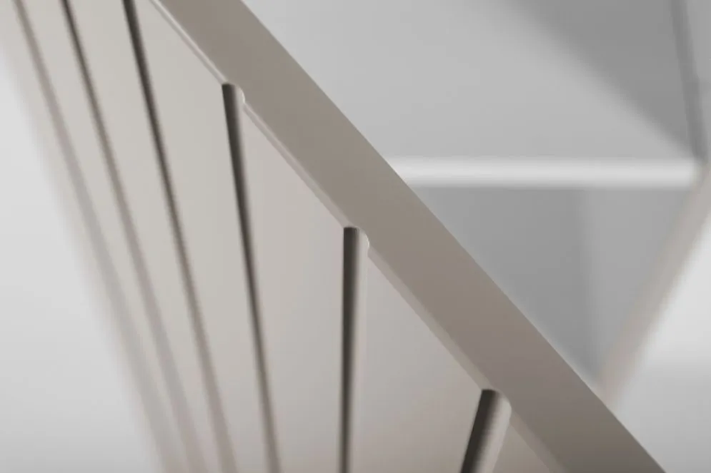 Szafka pod umywalkę HARMO 50 cm kaszmirowa półmat z szufladą wewnętrzną | MIRAT kolekcja HARMO