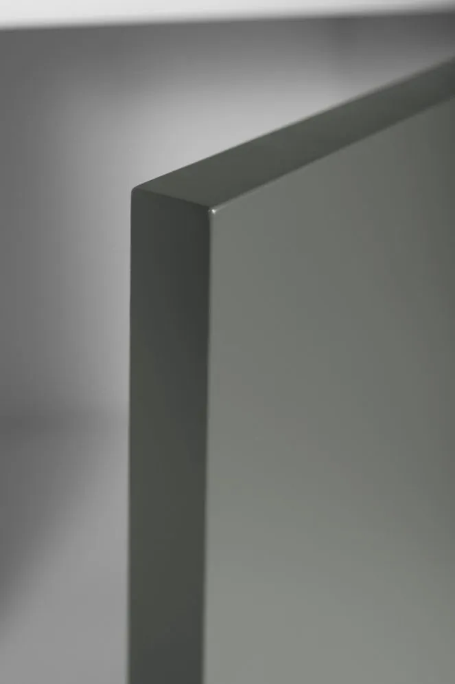 Szafka łazienkowa wysoka LOV 33 cm szaro-zielona półmat słupek| MIRAT  kolekcja LOV