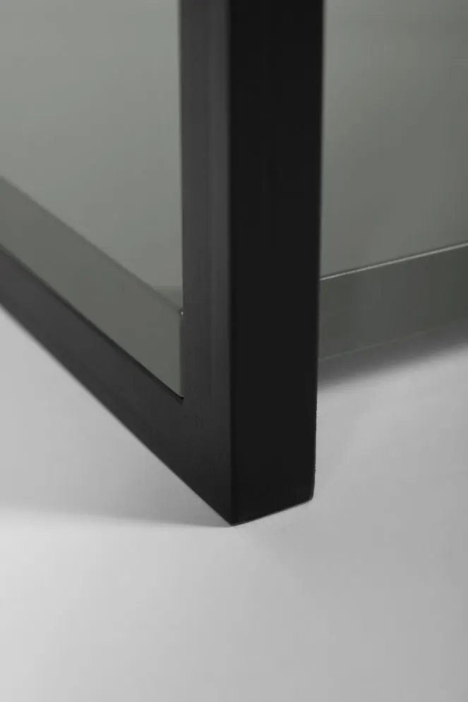 Szafka łazienkowa wysoka LOV 33 cm szaro-zielona półmat słupek| MIRAT  kolekcja LOV