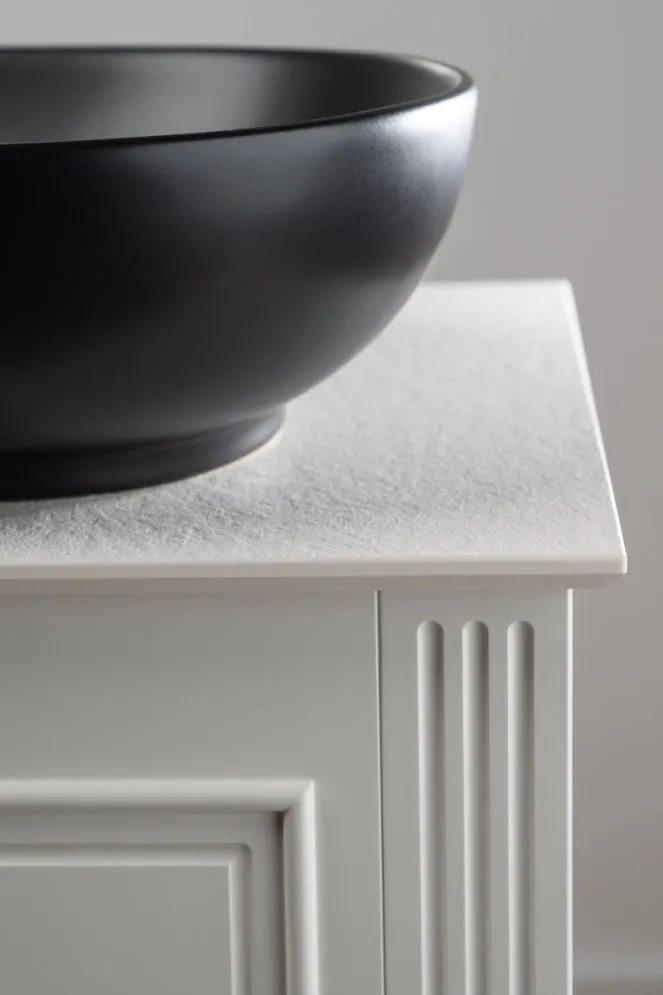 Szafka pod umywalkę OXFORD 80 cm w kolorze starej bieli półmat | MIRAT