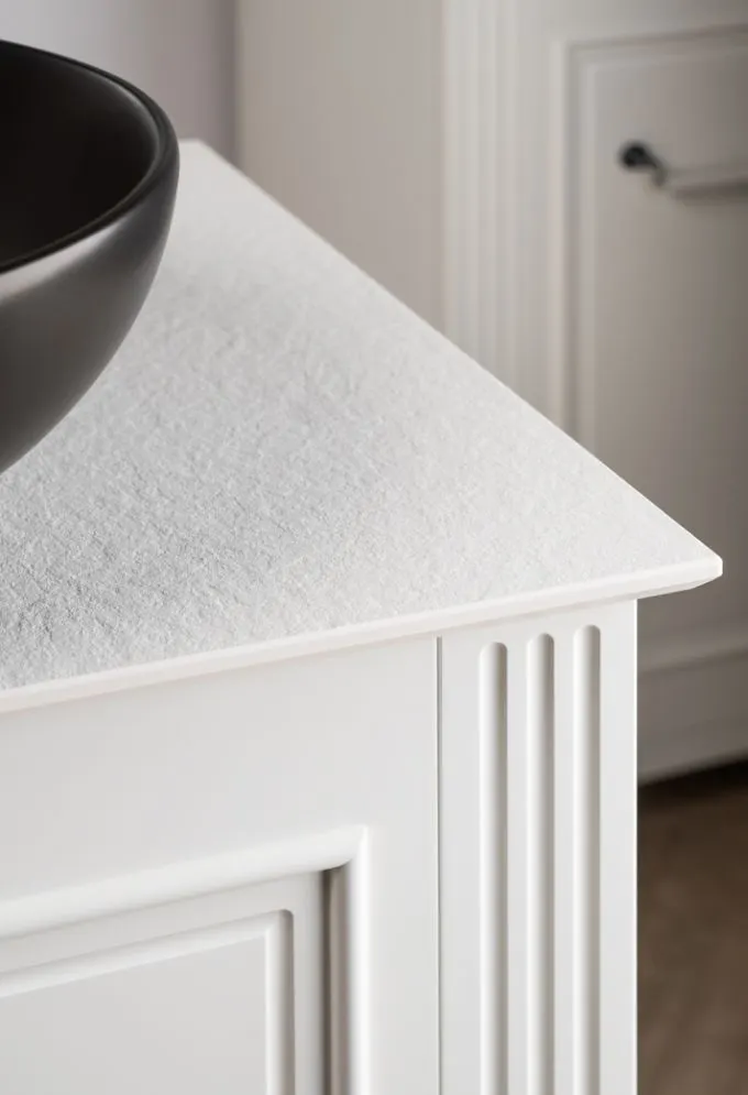 Szafka pod umywalkę OXFORD 60 cm w kolorze starej bieli półmat | MIRAT