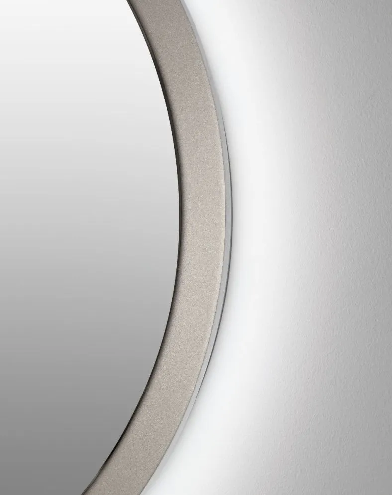 Lustro łazienkowe ZIRCON STANDARD 80 z oświetleniem LED | MIRAT. w stylu  kolekcja ZIRCON