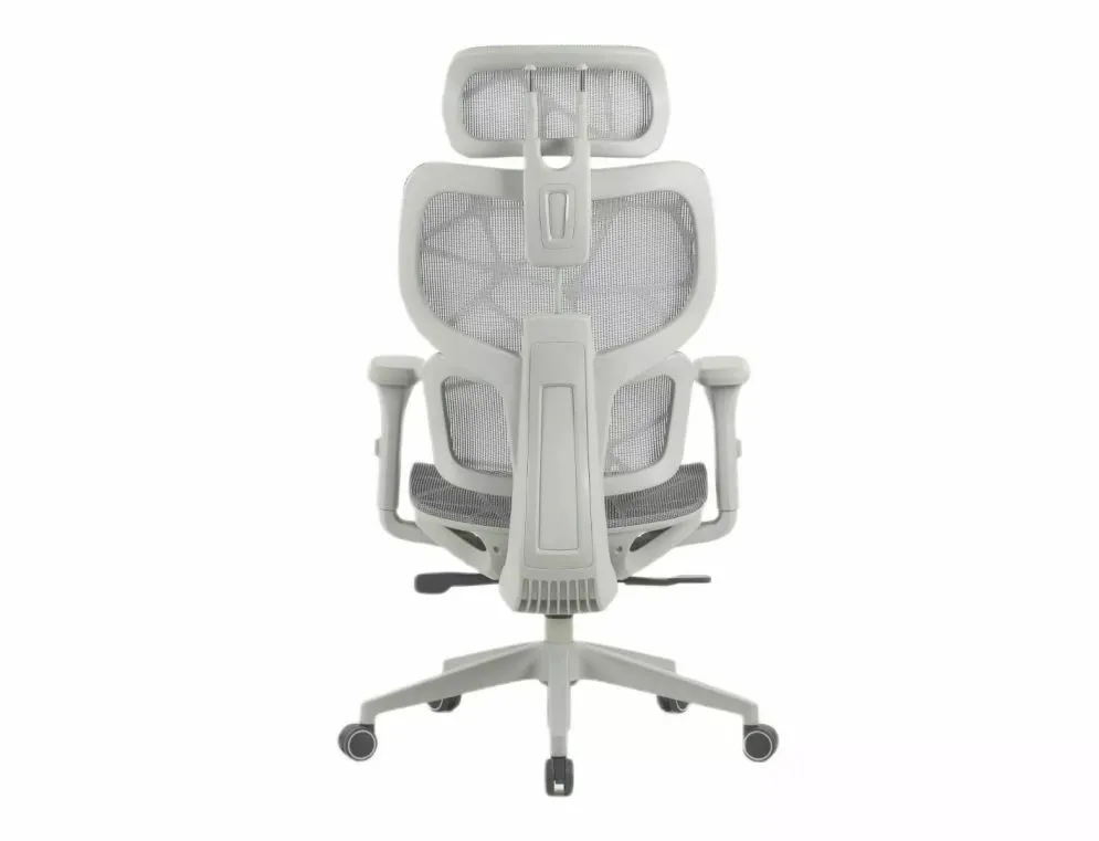 Fotel biurowy DEVON szary z regulowanym odcinkiem lędźwiowym I sklep meblowy MIRAT.
