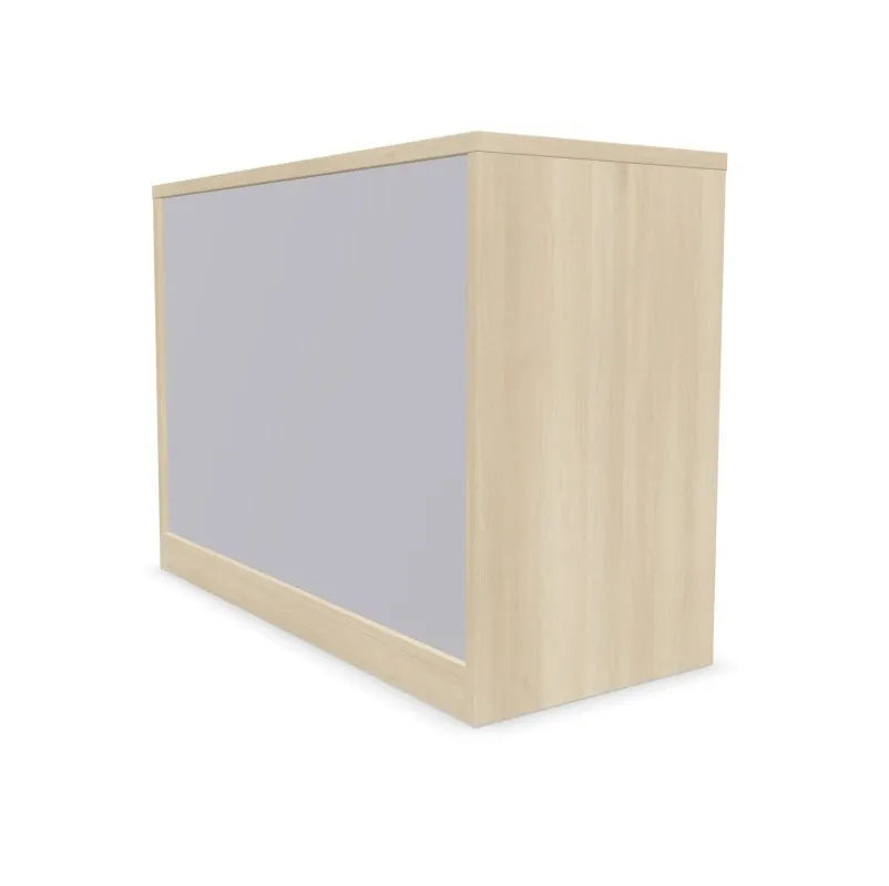 Szafka biurowa przesuwna EASY SPACE CABINET S 1.5-OH 100cm akacjowa zamykana I sklep meblowy MIRAT.