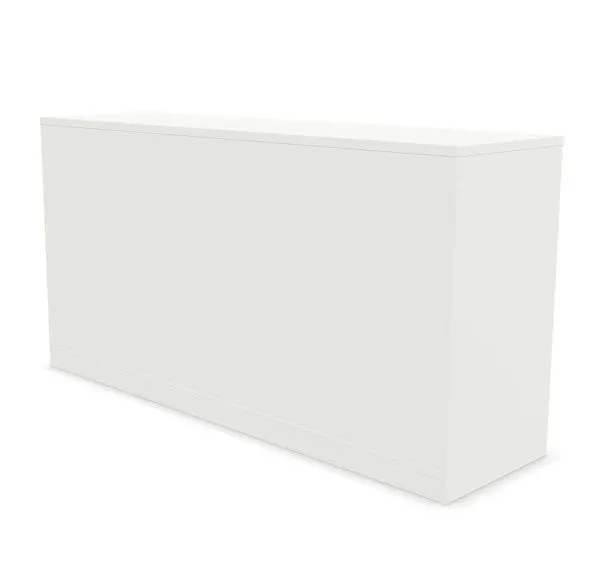 Szafka biurowa żaluzjowa EASY SPACE CABINET HRT 2-OH 160cm biała zamykana I sklep meblowy MIRAT.