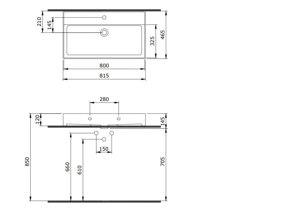 Szafka pod umywalkę HARMO 80 cm szaro-zielona półmat z cichym domykiem | MIRAT  kolekcja HARMO