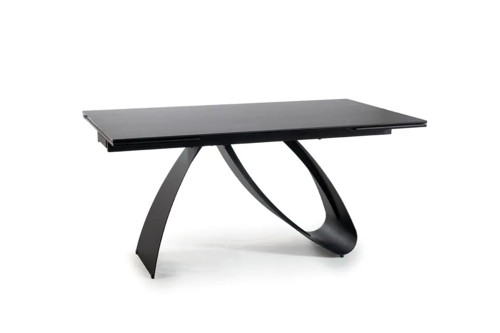 Stół DIUNA CERAMIC 160(240)x90 czarny I sklep meblowy MIRAT. styl LOFT