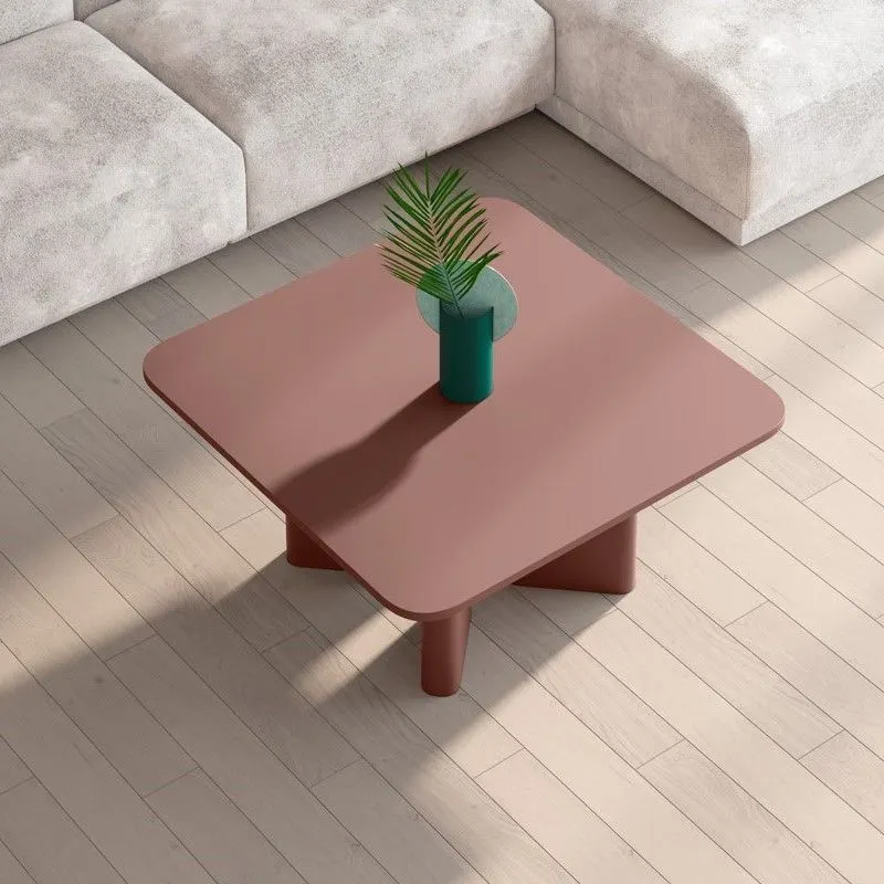 Stolik kawowy DIVERSO 80x80 cappuccino I sklep meblowy MIRAT. styl PASTELE