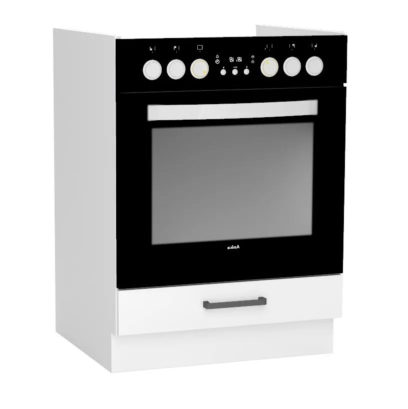 Szafka pod piekarnik 60 VITA DK60 biała niska | MIRAT.  kolekcja VITA