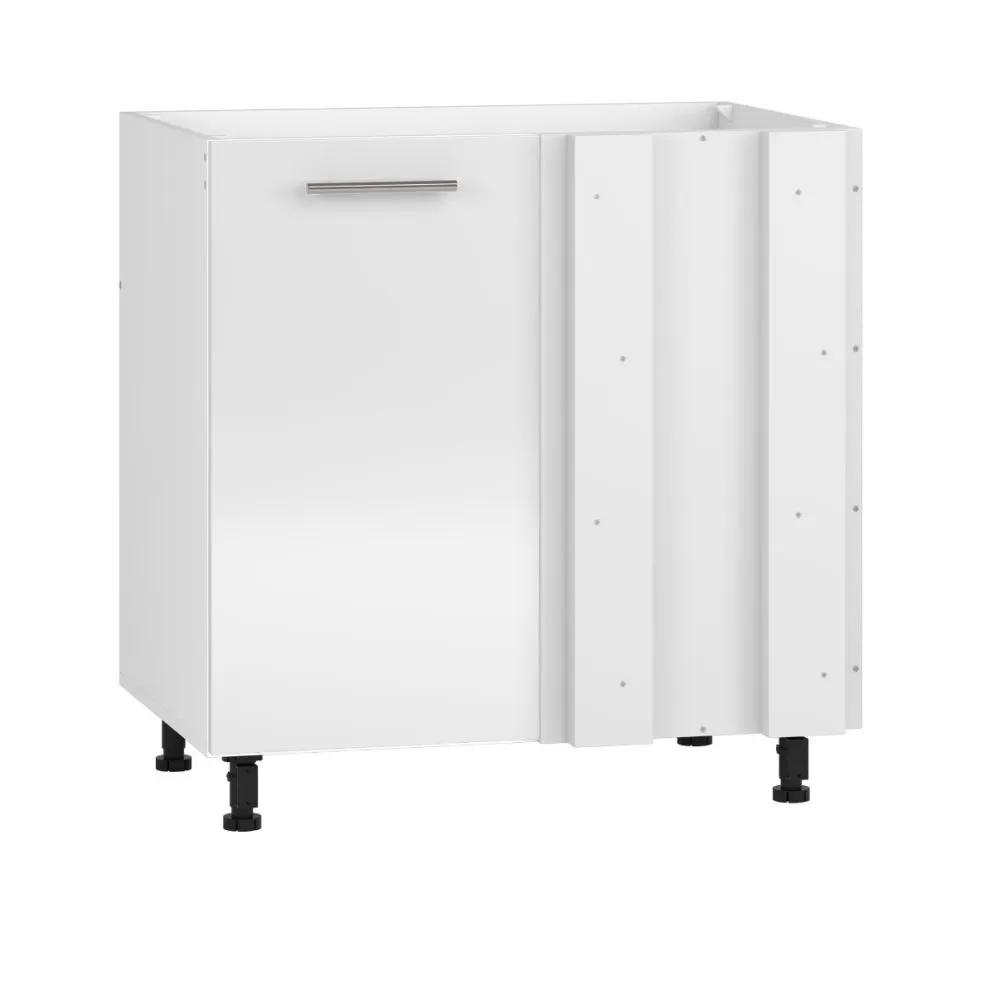 Szafka kuchenna narożna pod zlew 80 VENTO DKN-100/82 biały połysk firmy Halmar | MIRAT.  kolekcja VENTO