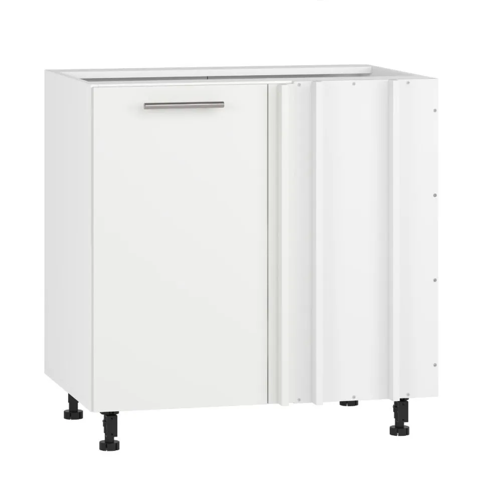 Modułowa szafka kuchenna narożna 80 VENTO DN-100/82 biały mat I sklep meblowy MIRAT.  kolekcja VENTO