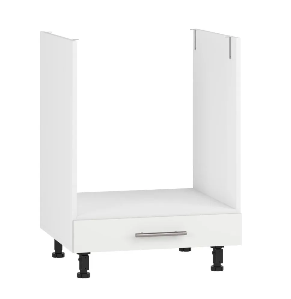 Modułowa szafka pod piekarnik 60 VENTO DP-60/82 biały mat I sklep meblowy MIRAT. kolekcja VENTO