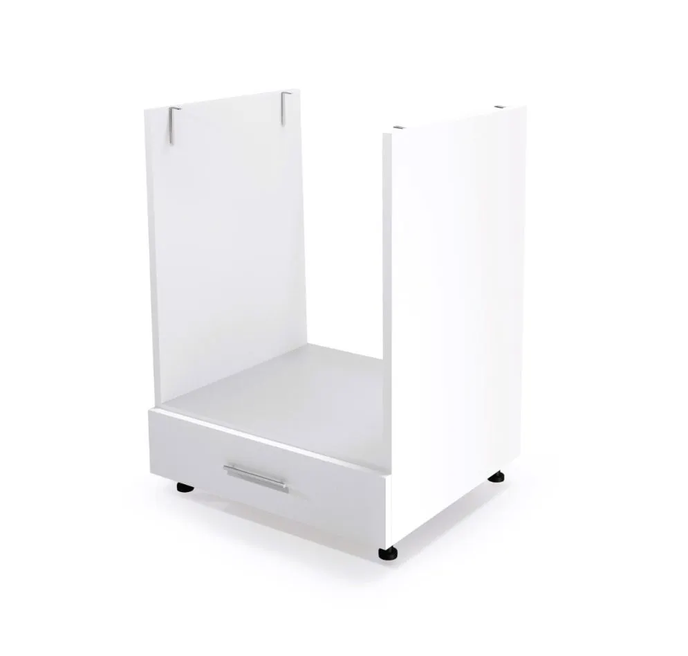 Szafka pod piekarnik 60 VENTO DP-60/82 biały połysk dolna | MIRAT.  kolekcja VENTO