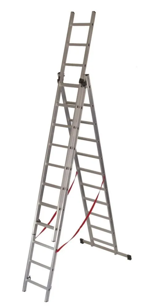 Drabina aluminiowa 3-elementowa Basic 3x8 150kg | MIRAT.