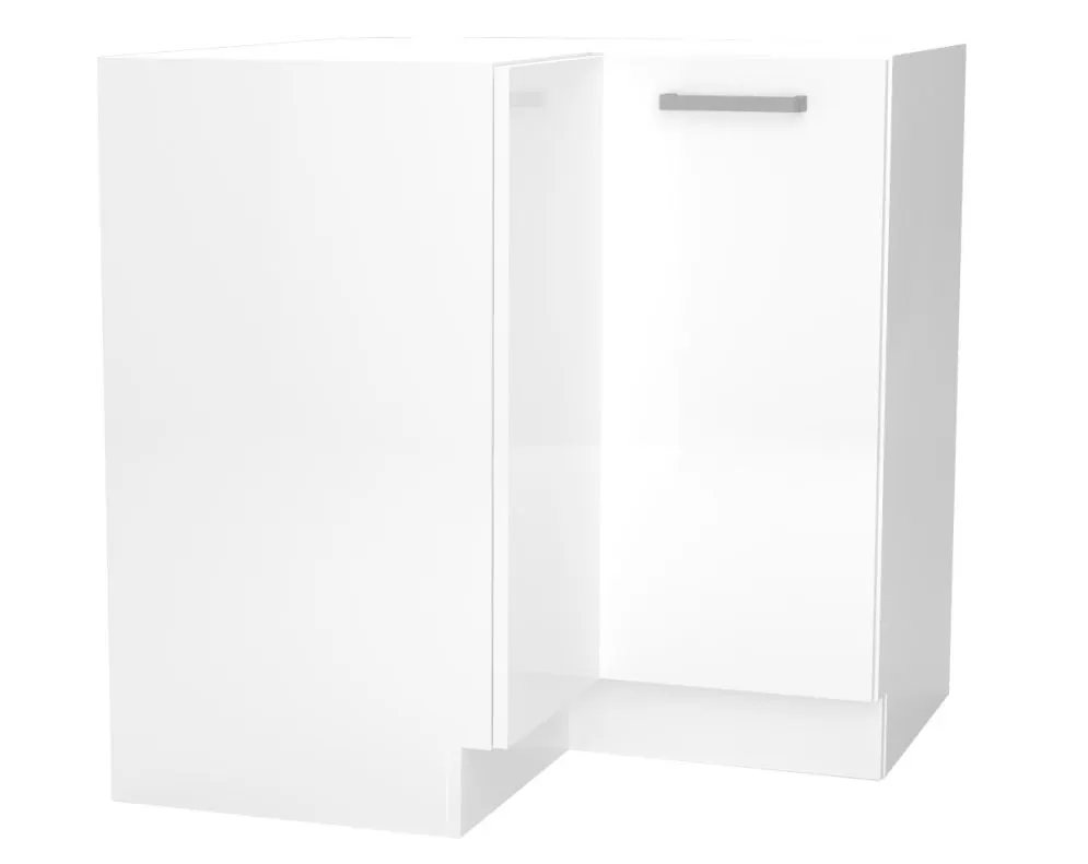 Szafka kuchenna narożna 90 VITA DRP P/L biała firmy Stolkar | MIRAT.  kolekcja VITA