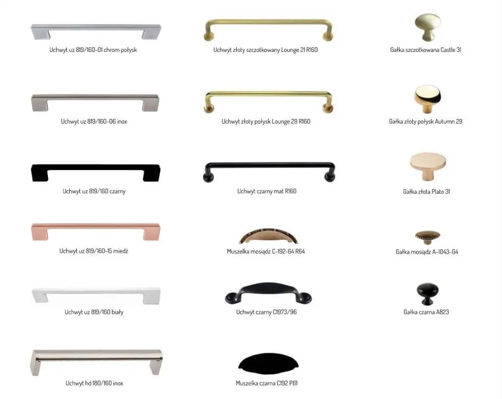 Szafka kuchenna stojąca 80 ADELE D80 S/3 biała I sklep meblowy MIRAT.