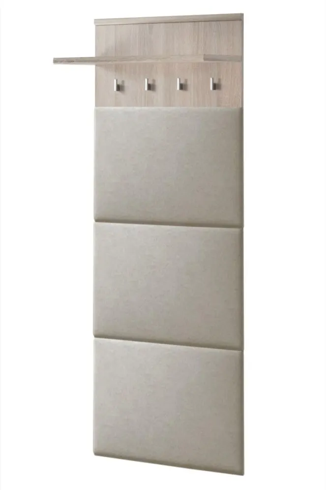 Garderoba do przedpokoju ARMARIO V dąb sonoma tapicerowana I sklep meblowy MIRAT.  kolekcja ARMARIO