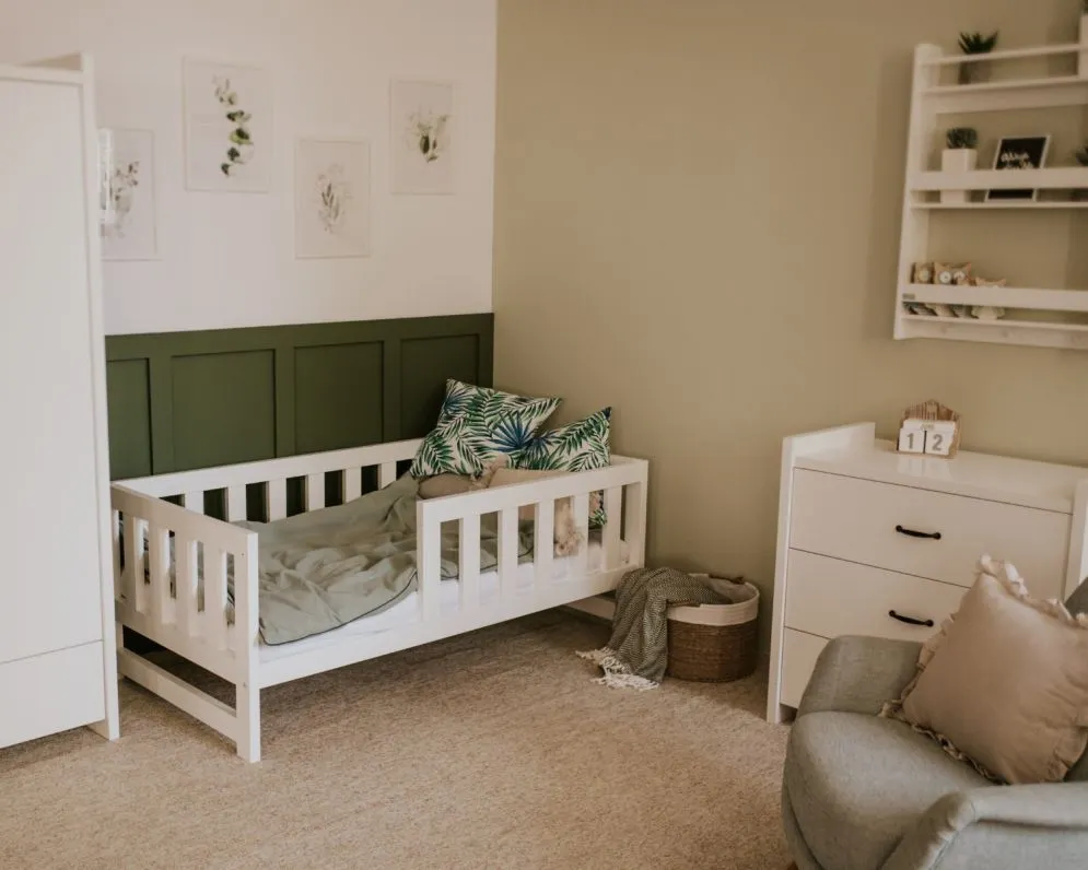 Łóżko młodzieżowe AMELIA 160x80 białe skandynawskie I sklep meblowy MIRAT. styl SKANDYNAWSKI kolekcja AMELIA