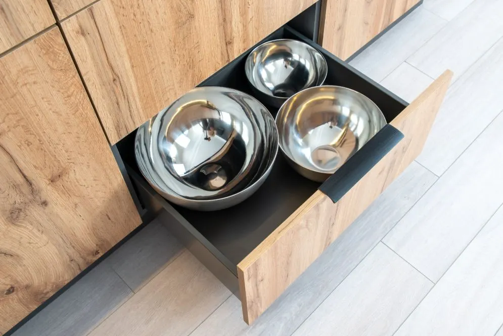 Szafka kuchenna stojąca 40 BONO D40 S/3 dąb wotan I sklep meblowy MIRAT. styl LOFT