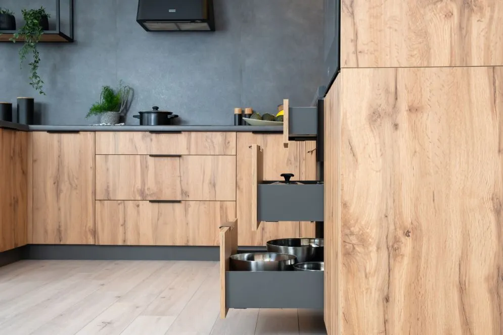 Panel boczny BONO 223,3x56,4 dąb wotan I sklep meblowy MIRAT. styl LOFT