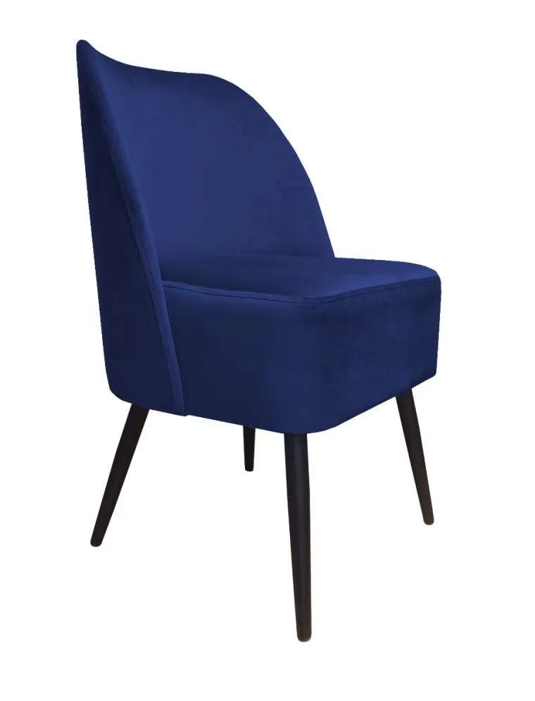 Fotel DUNAJ VELVET granatowy nowoczesny | MIRAT. w stylu  kolekcja