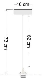 Lampa wisząca DUO LAMI LINE 30 zielona/beżowa walec I sklep meblowy MIRAT.
