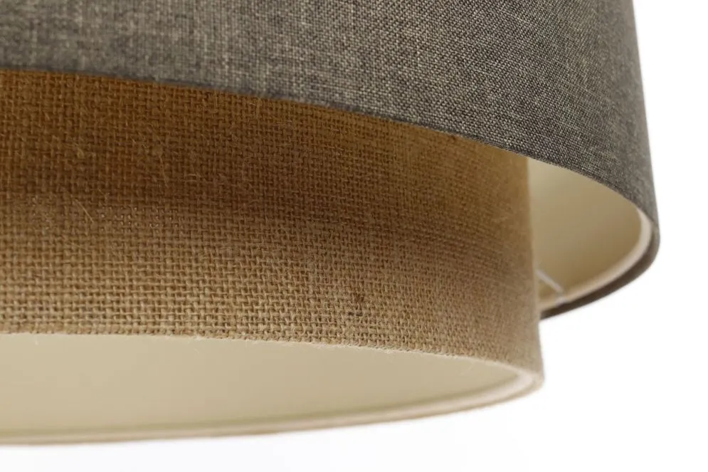 Lampa wisząca ERUTAN DUDU kremowa/szara/beżowa ręcznie robiona I sklep meblowy MIRAT.