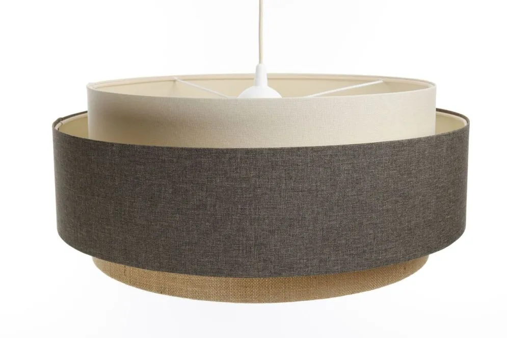 Lampa wisząca ERUTAN DUDU kremowa/szara/beżowa ręcznie robiona I sklep meblowy MIRAT.