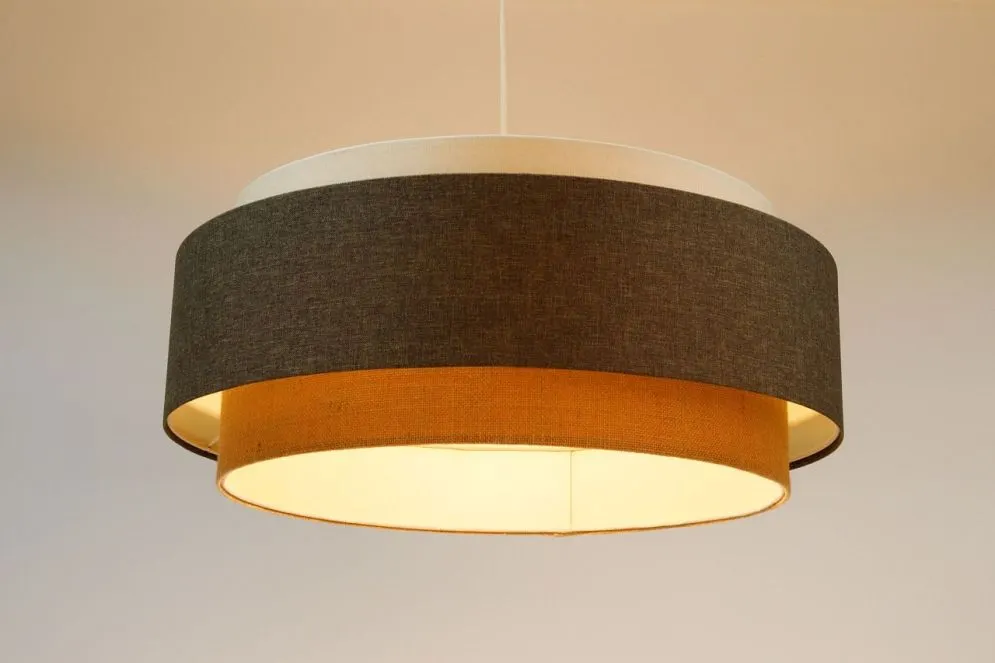 Lampa wisząca ERUTAN DUDU kremowa/szara/beżowa ręcznie robiona I sklep meblowy MIRAT.