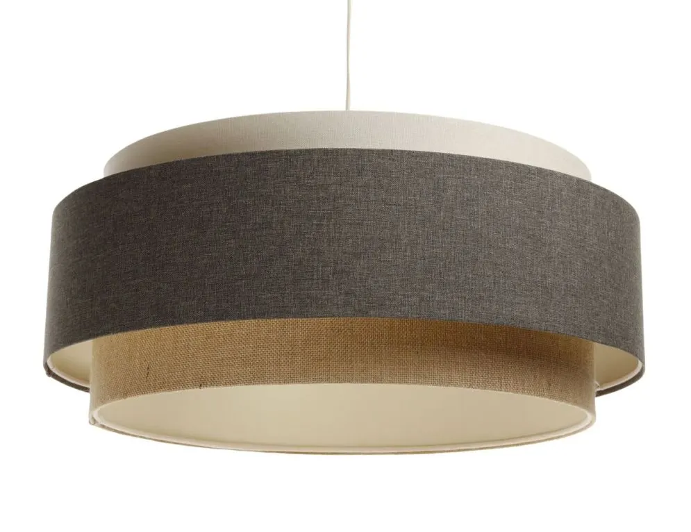 Lampa wisząca ERUTAN DUDU kremowa/szara/beżowa ręcznie robiona I sklep meblowy MIRAT.