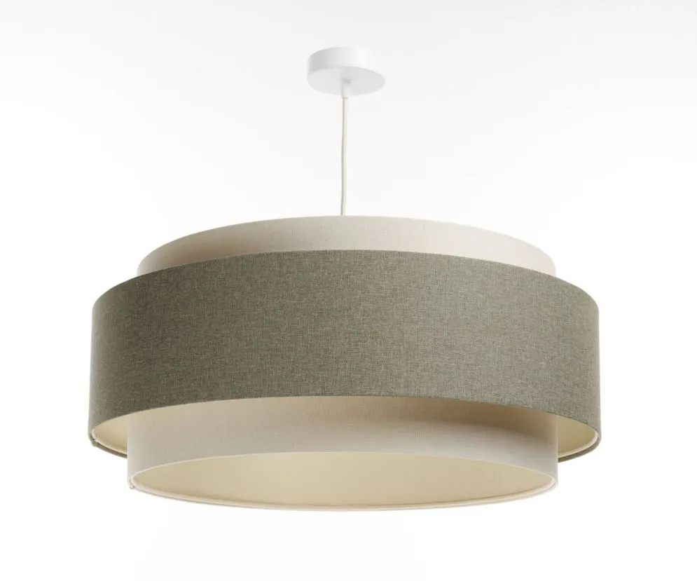 Lampa wisząca ERUTAN DUDU kremowa/zielona nowoczesna I sklep meblowy MIRAT.