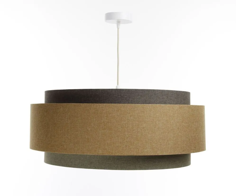 Lampa wisząca ERUTAN DUDU RATTAN szara/beżowa do salonu I sklep meblowy MIRAT.