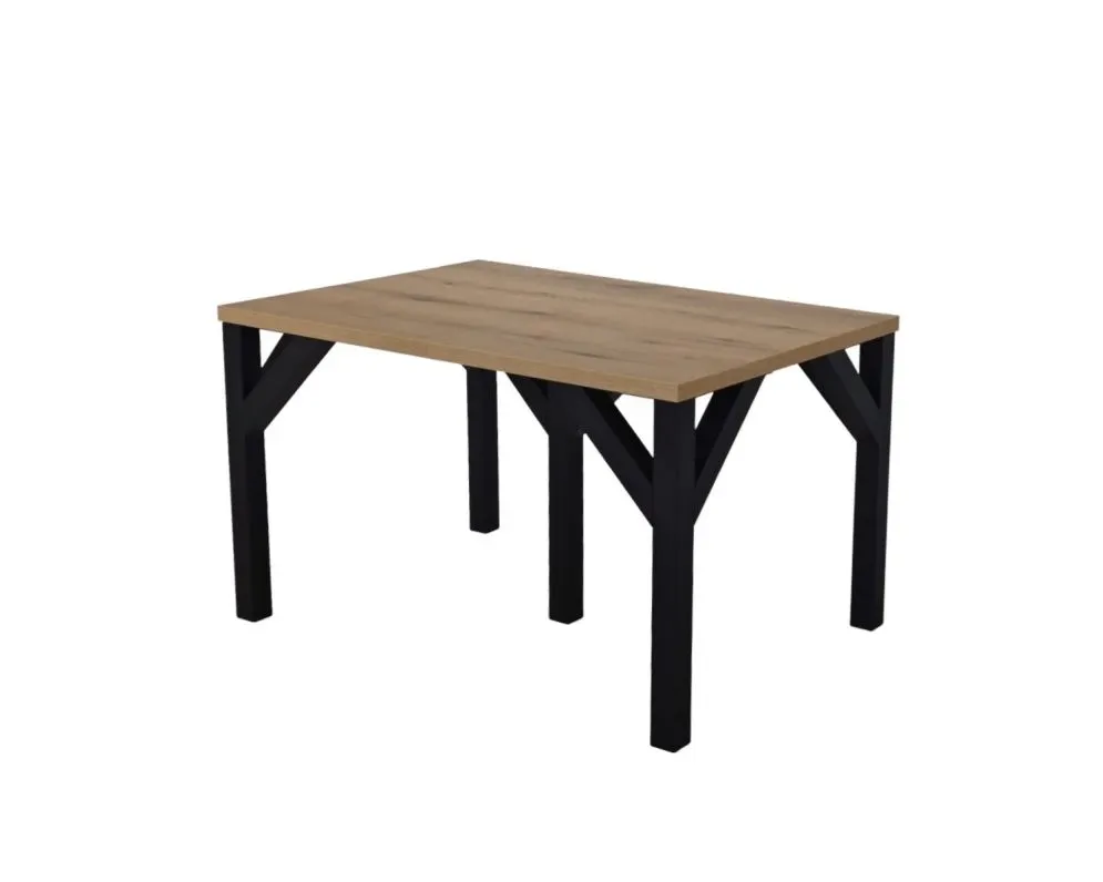 Stół rozkładany DUNAJ 130(240)x90 dąb evoke I sklep meblowy MIRAT. styl LOFT