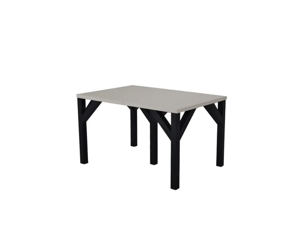 Stół rozkładany DUNAJ 130(405)x90 kaszmirowy I sklep meblowy MIRAT. styl LOFT