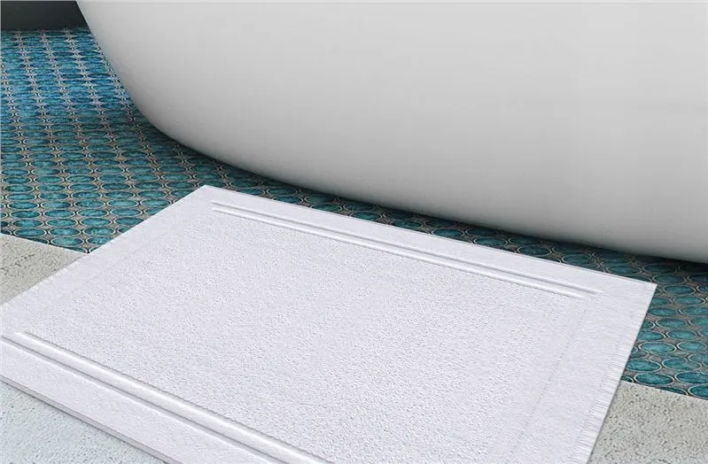 Ręcznik podłogowy hotelowy EXLUSIVE 50x70 biały bawełniany I sklep meblowy MIRAT.