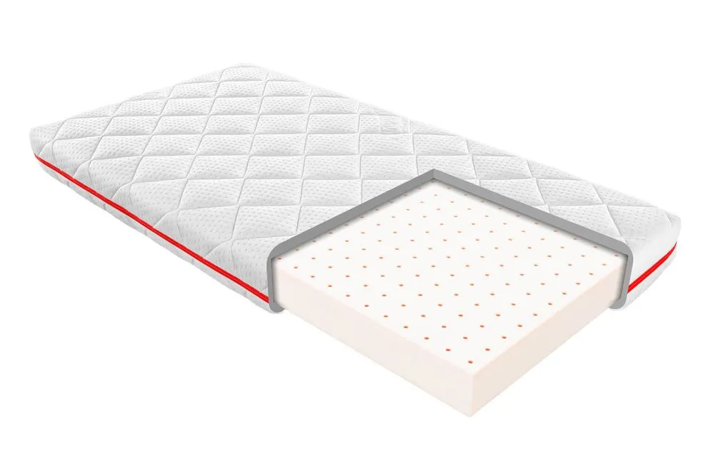 Materac FINI 60x120 lateksowy dla dzieci | MIRAT.