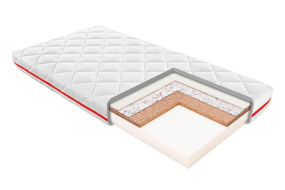 Materac TONI 70x140 lateksowo - kokosowy dla dzieci | MIRAT.