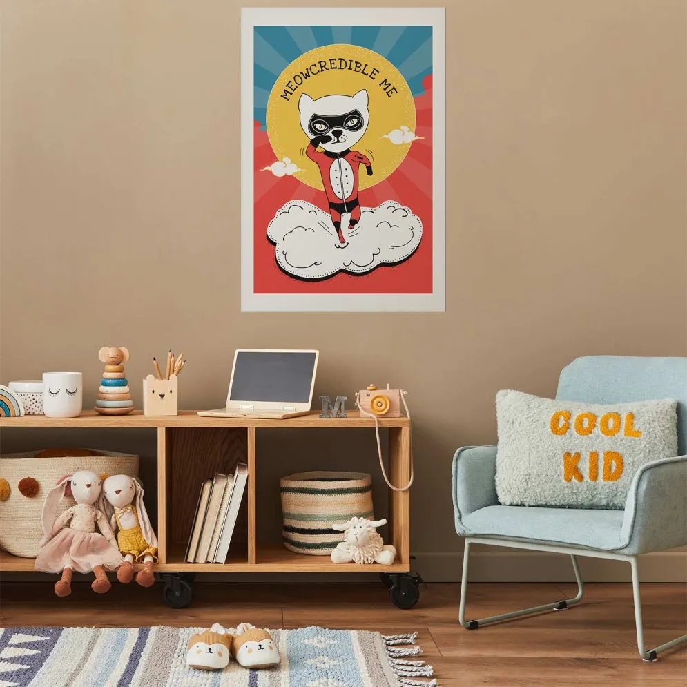 Plakat Szanowny kot 21x30 cm bez ramy z marginesem | MIRAT.