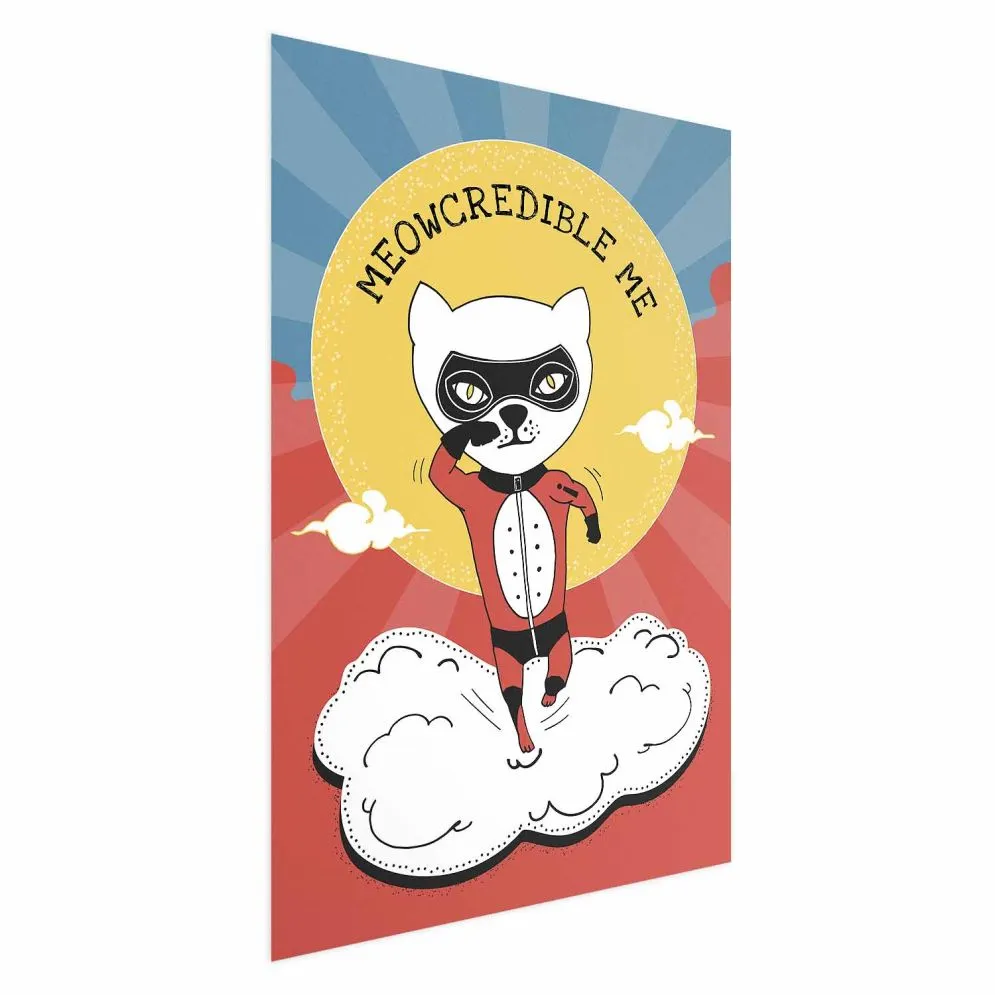 Plakat Szanowny kot 29,7x42 cm bez ramy bez marginesu | MIRAT.