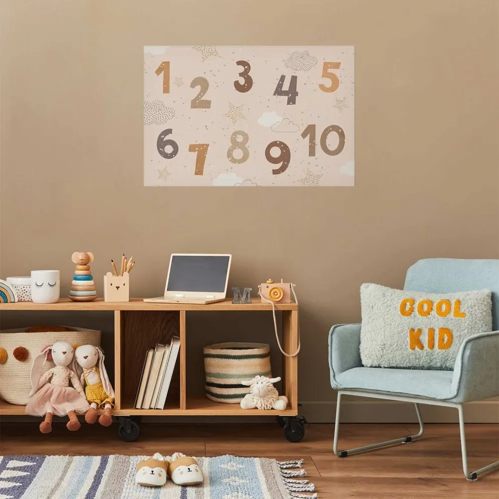 Plakat Cyferki 90x60 cm bez ramy bez marginesu | MIRAT.