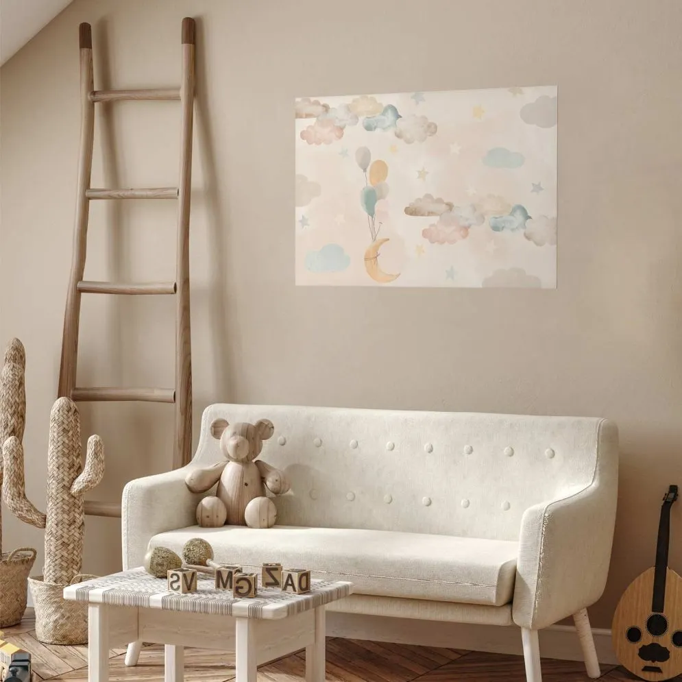 Plakat Bajkowe niebo 60x40 cm bez ramy bez marginesu | MIRAT.