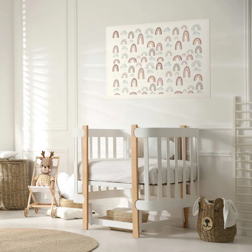 Plakat Tęcza po deszczu 30x21 cm bez ramy z marginesem | MIRAT.