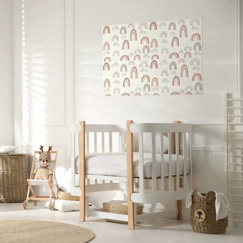 Plakat Tęcza po deszczu 90x60 cm bez ramy bez marginesu | MIRAT.