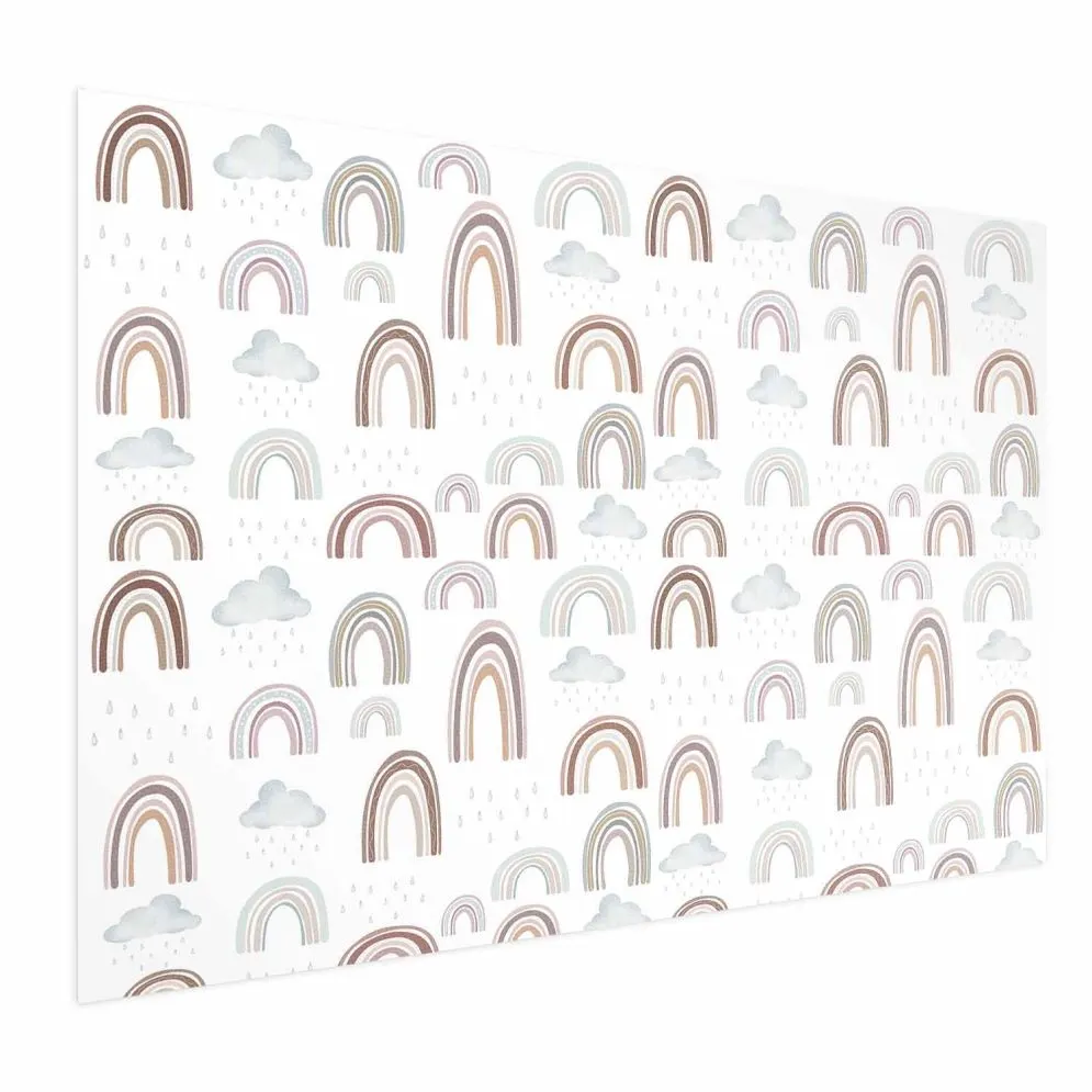 Plakat Tęcza po deszczu 90x60 cm bez ramy bez marginesu | MIRAT.
