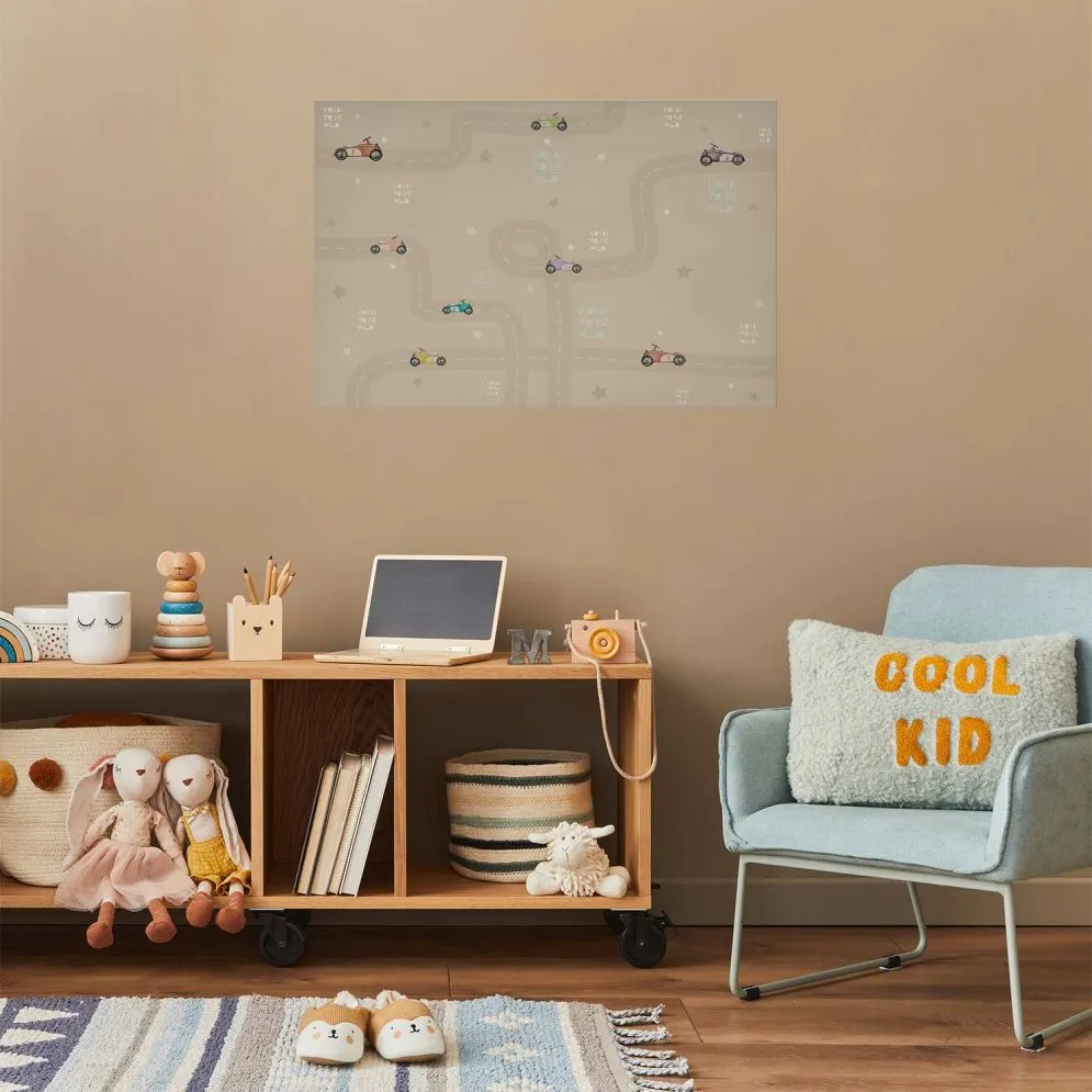 Plakat Wyścigowe autka 60x40 cm bez ramy bez marginesu | MIRAT.